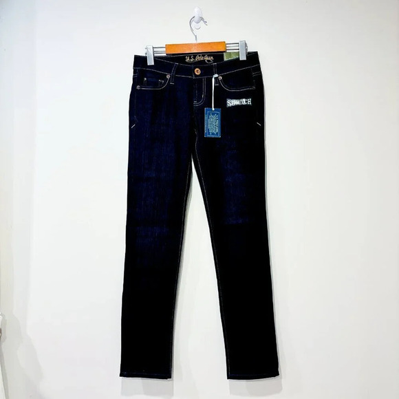 U.S. POLO  ASSN Skinny blue jeans - Picture 2 of 10